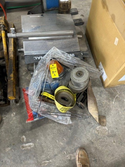 Tie Down Straps, New (4) Truck Tire Fenders, & Other Related Items