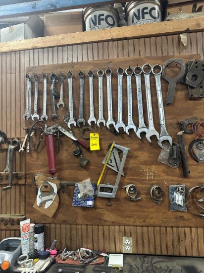 Tools on Wall as Marked