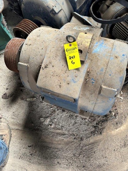 125hp, 1700 RPM Motor