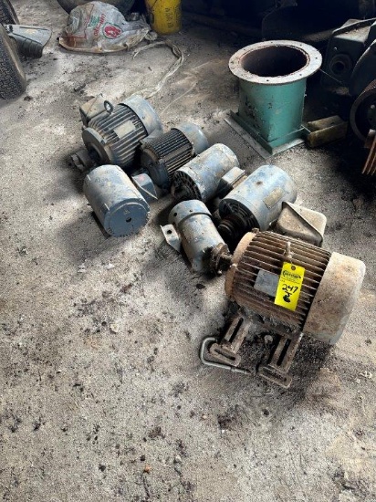 (12) 2-10hp, 3ph Motors