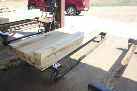 Steel Lumber Carts 42in x 8ft