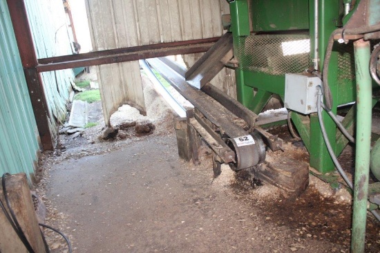 Belt Conveyor 7in x 36ft w/ Electric Dr
