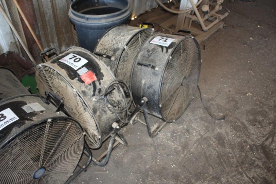 24in Barrel Fan