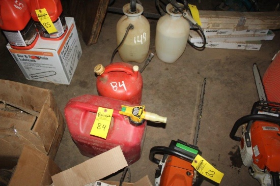 (2)  Gas Cans