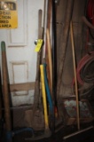 Shovels, Pick Axe, Spud Bar, Brooms, Axe, Sledge