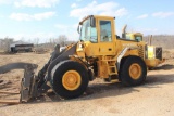 Volvo L70E Wheel Loader w/Quick Attach Couupler, 10,845hrs, S/N L70EV15627