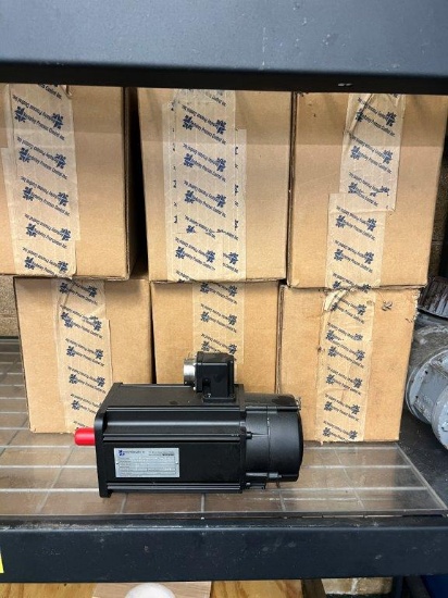 6 Indramat ASMI21-B-0-A-16-LB-10, 150hp, 1780 RPM Mtr, 460V, 444TC Frame Lo
