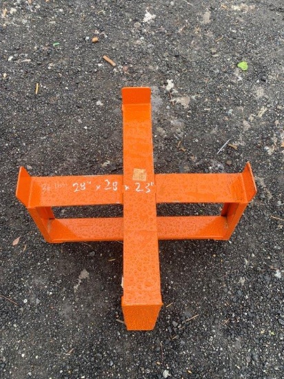 24" Diameter, Orange, Located at: 6 Hwy 23 NE, Suwannee, GA 30024