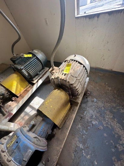 Goulds 40hp Main Cooling Tower Pump w/(2) Main Valves