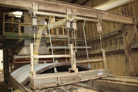 (2) 12" x 36" Magnets Mounted on Trolley System