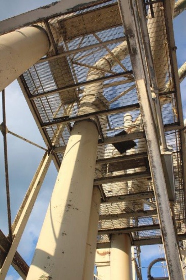 Blower Pipe approx 28" dia to Cyclone approx 55'