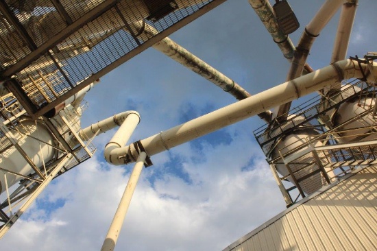 Blower Pipe, approx. 28" dia, to Cyclone (aprox 55')