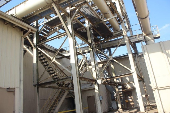 Subframe Under Lots 280 & 281 w/All Stairways, Catwalks, Platforms, Includi