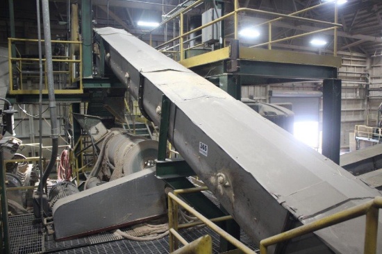 Stainless Steel Screw Conveyor 24" x 34' w/Elec Dr