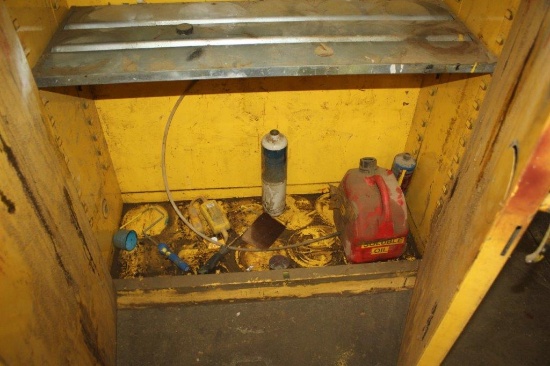 Yellow-Flammable Cabinet