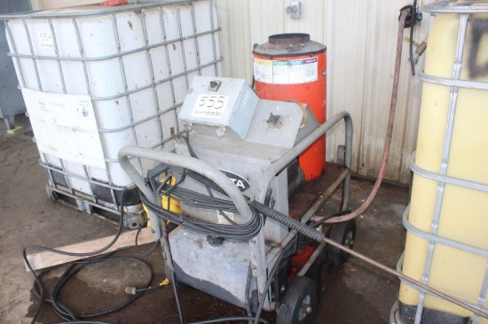 ALKTA Steam Pressure Washer w/Single Phase Elec Mtr