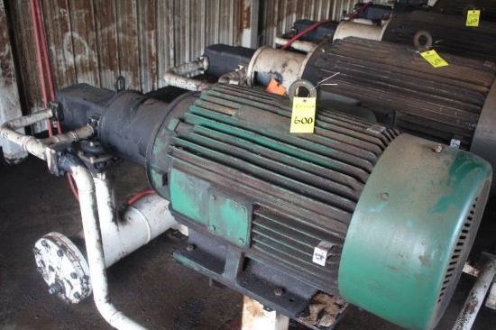 Hyd Pump Mdl# T6ED-062-038-L02-B1 w/100hp Mtr