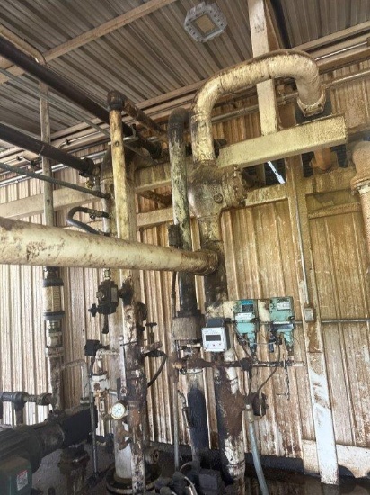Hyd Valve Bank w/Manifolds & Pipe