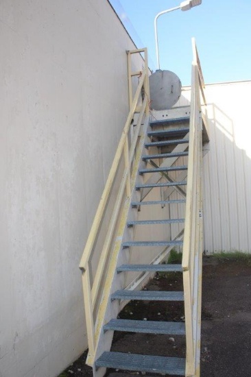 Steel Stairway 12' w/Platform