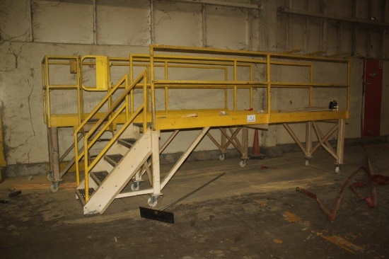 (2) 36" x 13' Rollaway Catwalks w/Steps