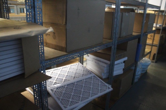 All Air Filter on Shelving Units-Assortment of Styles & Sizes