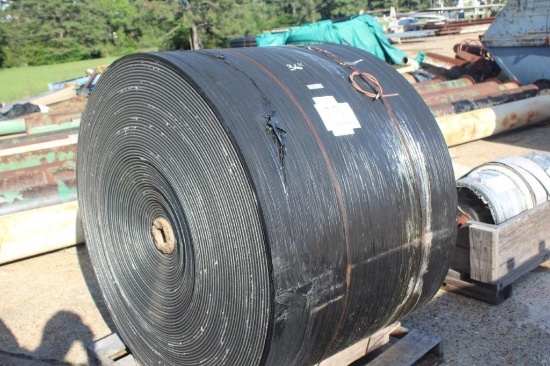 New (1)  Large Roll of 36" Conveyor Belting