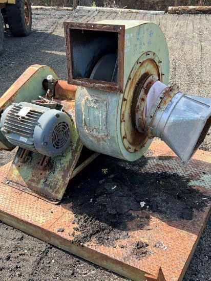 26" Blower, 15hp, 575V, 14" Inlet, 13" x 12" Outlet, Located at: 6 Hwy 23 N