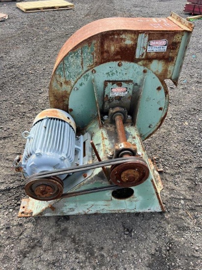 26" Blower, 20hp, 575V, 13" Inlet, 12" x 13" Outlet, Located at: 6 Hwy 23 N