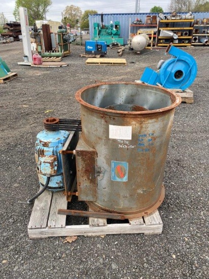 20hp Inline Fan, 29" dia., 575V, Located at: 6 Hwy 23 NE, Suwannee, GA 3002