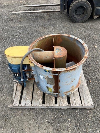 10hp Inline Fan, 29" dia., 575V, Located at: 6 Hwy 23 NE, Suwannee, GA 3003