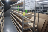 (4) 2 x 4 x 6' Steel/Wood Shelving Units