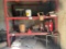 Contents Of Rack: Fire Extinguishers, Screen, Flex Hose, Belting & Misc
