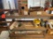 18inch X 4ft X 3ft Shelving Unit W/ Contents: Data Cable & Misc