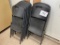 9 - Lifetime Plastic Folding Chairs