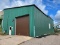 36ft X 80ft Red Iron Steel Building, W/ Sidewalls From 19ft – 35ft W/ 16ft X 24ft And 14ft X 14ft Ov
