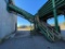 Catwalk Along Log Infeed Conveyor Into Debarker (Outside)