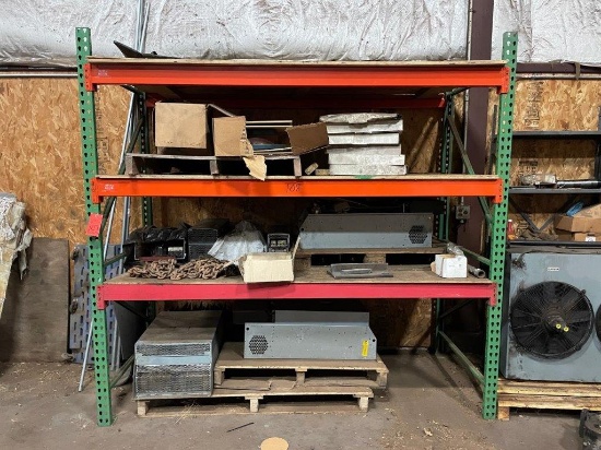 42inch X 8ft X 8ft 3-Shelf Pallet Rack