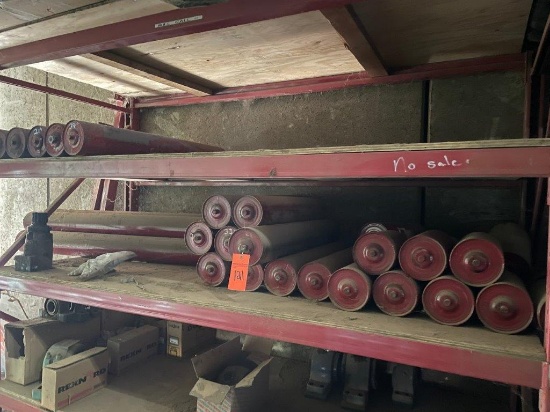 9 – 33inch, 5 – 63inch, 2 – 11inch, 2 – 39inch, 3 – 21inch Rollers