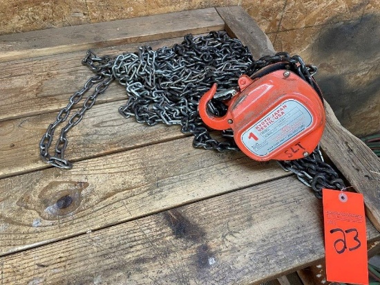 Kyoto Vestil 1-Ton Chain Hoist
