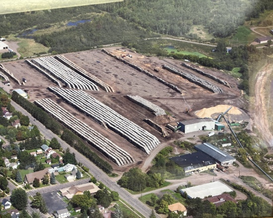 "Parcel #1 Mill Property - Approx 38.6 +/- Acres. 40ft X 80ft X 20ft Sidewall Steel Frame Building W