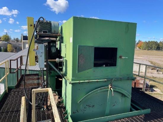 Dingwells 43inch X 64inch Chip Hopper W/ Manual Diverter Valve