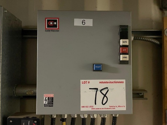 Cutler Hammer Push Button Starter Control
