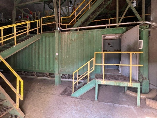 8ft X 40ft Steel Shipping Container, (Houses Electrical)