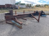 Custom Built Log Splitter, Approx 10ft Capacity, (No Power Unit)