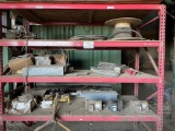 Contents Of Shelving Unit: Motors, Disconnects, Fans, Misc (Does Not Include Shelving Unit)