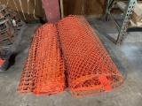 2 Rolls Of Plastic Fencing