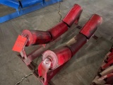 2 - Troughing Conveyor Rollers (Red)