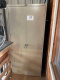 2 Door Cabinet & Contents