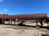 10ft X 59ft 4-Strand C102B Chain Enclosed Steam Box Log Deck W/ Electric Drive & Substructure, Locat