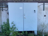 6ft X 6ft X 20inch Electrical Enclosure W/ Square D 200amp Breaker & Misc Motor Controls, Located in